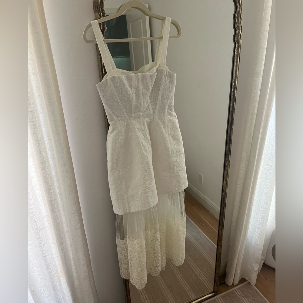 Simkhai Callan Bustier Midi Dress